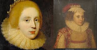 Is this portrait by Cornelius Johnson? If not Anne of Denmark, who is the  sitter?