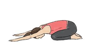Supported child's pose | 3 min. The 8 Best Restorative Yoga Poses For Stress Relief Purewow