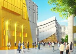 An Imprint Of The Facade A Beautiful New Design By Mvrdv Arquitectura Centro De Entretenimiento Edificio Publico