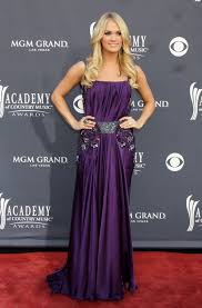 Purple Dress Carrie Underwood Evening Dresses Long Purple Dress Purple Outfits