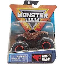 #spinmaster #monsterjam 2021 spin master monster jam poster review & walmart exclusive's! Diecast Truck Wolf S Head Motor Oil Toy At Mighty Ape Nz