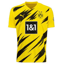 Borussia dortmund black men tracksuit. Borussia Dortmund Home Shirt 2020 21 Official Puma Bvb Home Jersey 20 21