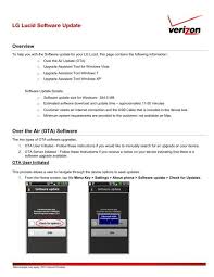 We did not find results for: Lg Lucid Software Update Verizon Wireless Support