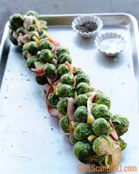 Grilled Brussels Sprouts Bacon Weave Recipe Bacon Weave Bacon Brussel Sprouts Brussel Sprouts