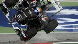 The crash site of haas driver romain grosjean at the bahrain international circuit in sakhir. Gallery Best Of Bahrain Gp Crashes Sport360 News