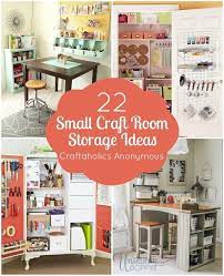 Lots Of Great Tips And Tricks For Organizing Craft Supplies In A Small Space Love The Ribbon Storage Small Craft Rooms Sewing Room Storage Craft Room Storage