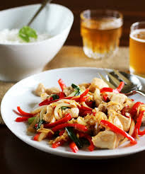 Recipe Thai Ginger Chicken Stir Fry Recipe Stir Fry Recipes Chicken Ginger Chicken Dinner Recipes Easy Quick