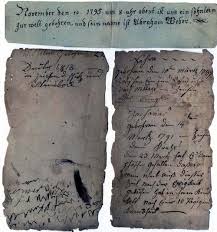 Manchester University Archives -MC2011/134- Family Bible: Bauman Bowman,  Weber, Helman