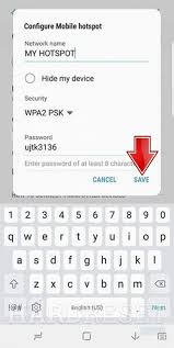 In network and sharing center in wireless network properties, select the security tab, then select the show characters check box. Portable Hotspot Samsung Galaxy M30 How To Hardreset Info