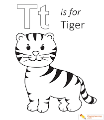 Supercoloring.com is a super fun for all ages: T Is For Tiger Coloring Page Free T Is For Tiger Coloring Page
