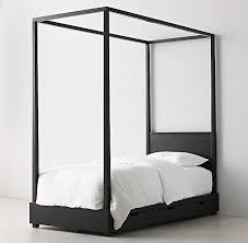 Feel like a princess inside your favorite fairy tale by swapping out your boring bed for this enchanting gold forest canopy bed. Callum 6 Drawer Storage Black Canopy Bed