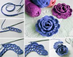 Made for tsr in create a pattern. Wonderful Diy Crochet Lace Rose Flower