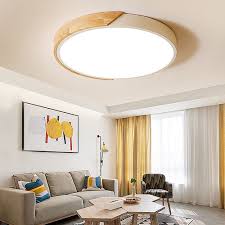 You may find that often the style of the light will determine which types you can choose from, and vice versa, however, some types of ceiling lights are. Modern Led Drum Shaped Medium Flush Mount Ceiling Light In White Dimmable Ceiling Lights Living Room Wood Ceiling Lights Bedroom Ceiling Light