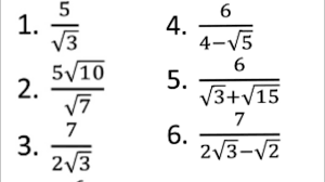 Pada materi matematika perpangkatan dan bentuk akar untuk kelas 9 semester 1 ini ada beberapa sub bab yang akan dipelajari. Cara Merasionalkan Bentuk Akar Youtube