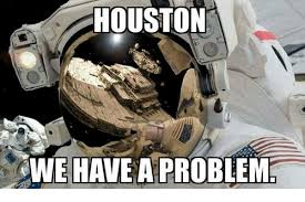 Znalezione Obrazy Dla Zapytania Houston We Have A Problem Funny Star Wars Memes Star Wars Jokes Star Wars Facts