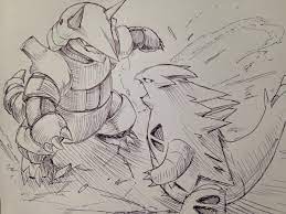 安価で2匹のポケモンが戦う絵を描きます ぽけりん ポケモンウルトラサンムーン レッツゴーピカチュウまとめ ポケモン 絵 ポケモン イラスト