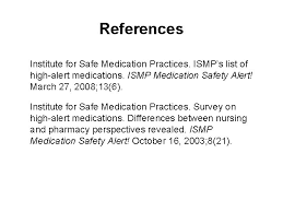Using auxiliary labels and automated alerts; Highalert Medications Safeguarding Against Errors Part 1 Learning