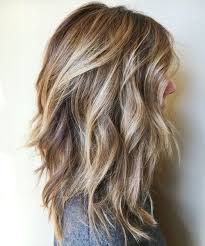 Pretty Brunette Highlights On Mid Length Hairstyles For Women Dinga Poonga Hair Styles Long Hair Styles Thick Hair Styles