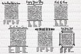 Download Bathroom Home Word Search Bundle Graphic By Kayrativedigitalkreations Creative Fabrica