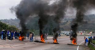 President cyril ramaphosa has announced that several of south africa's lockdown regulations will be relaxed as the country moves to an adjusted level 3 lockdown with immediate effect. Violence Erupts Over Jailing Of Former South Africa Leader Zuma South Africa News Al Jazeera