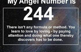 Angel Number 244 Means Your Angels Are Watching You Angel Number Meanings Numerology Numerology Numbers