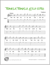 Just getting started on guitar? Twinkle Twinkle Little Star Free Beginner Guitar Sheet Music Tab