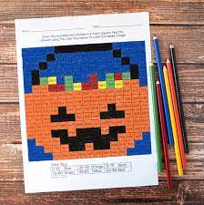 Click on an image below. Free Printable Halloween Mystery Multiplication Worksheets Artsy Fartsy Mama