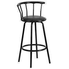 Dark grey and dark brown low back wood bar height bar stool (set of 2) price $ Venta Metal Stool Black En Stock