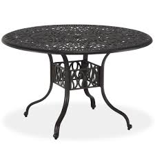 These table sets make the perfect addition to cafes, hotels, restaurants, and university campuses looking to expand their outdoor dining options. Homestyles Capri Traditional 48 Inch Round Outdoor Dining Table Value City Furniture Outdoor Dining Table