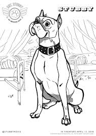 Sgt Stubby An American Hero Coloring Sheets Stubbymovie Printables Coloringpage Dogs Military American Heroes Sergeant Printable Activities