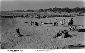 The Beach Frankston Vic Copyright Free Images Photo Historical Photos