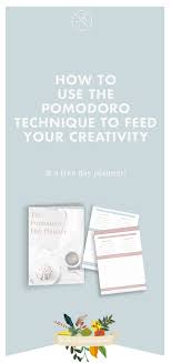 But, if you parse your time with pomodoros, you'll ensure you know how long it may take you to finish, because you'll know how many pomodoros you can do in a day. How To Use The Pomodoro Technique To Feed Your Creativity Eileva Tide Studio Pomodoro Technique Pomodoro Time Management Tips