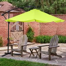 It is the color that is in between the web color chartreuse and yellow on the color wheel. Timberlake Pure Garden Offset 10 Aluminum Hanging Patio Umbrella In Lime Green