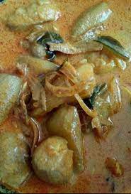 Cara memasak gulai pisang muda : Gulai Pisang Tumih Darat Makanan Viral Hari Ini Facebook
