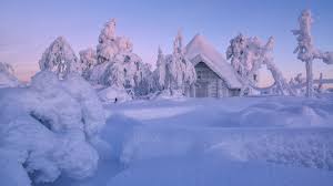 Weitere ideen zu winterbilder, bilder, winter. Finnland Lappland Winter Dichter Schnee Baume Haus 2560x1600 Hd Hintergrundbilder Hd Bild