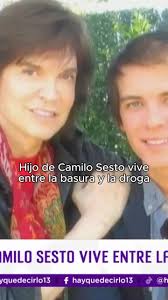 Hijo de Camilo Sesto vive entre la basura y la droga 😱, #HayQueDecirlo13  🤩 De lunes a viernes desde las 17hrs 💖por las pantallas de #Canal13 y  #13Go 📲📺💻