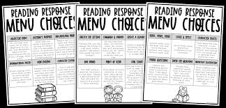 These reading worksheets will help kids practice their comprehension skills. Reading Response Activities Simply Creative Teaching