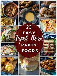 We have lots of super bowl party menu ideas for you to pick. 23 Best Super Bowl Party Food Recipes Dips Finger Foods More
