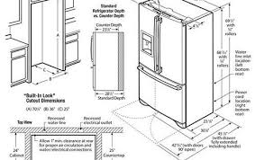 Pin By Leona Sepulveda On Design Worthy Refrigerator Dimensions Refrigerator Sizes Counter Depth Refrigerator
