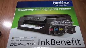 Pdf file / brother solutions center 2 mobile print/scan guide for brother iprint&scan 3 this guide provides useful information about printing from your mobile device and scanning from your brother machine to your mobile. Brother Print Dcp J105 Unboxing Youtube