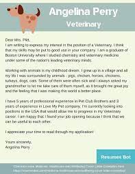 Expert written cover letters for tons of jobs. Veterinary Cover Letter Samples Templates Pdf Word 2021 Veterinary Cover Letters Rb Cover Letter Example Cover Letter Layout Cover Letter Sample