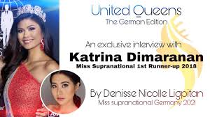 Follow the journey of dr. Home To Miss Supranational Germany News