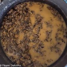 In the case of condensed soups, empty the concentrated soup and the one can of water or milk required and mix it gently before following the above instructions. Gluten Free Cream Of Mushroom Soup