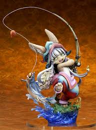 Nanachi Gankimasu Fishing Ver Made In Abyss Figure Anime Figures Anime Figurines Dark Fantasy Art