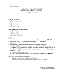 Citim cu atenție enunțul până sunt înțelese: Olimpiada La Matematica Clasa 6 Pdf