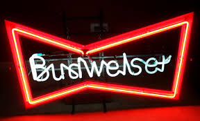 Vintage Budweiser Neon Sign Circa 1982 Neon Signs Neon Bar Signs Budweiser