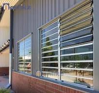 Anlike Hurricane Proof Jalousie Custom Slatted Tempered Glass Aluminum  Louvers Windows for Porch