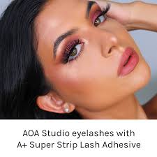 Amazon.com: AOA Studio Eyelash Lash Glue Enhancers 4pcs Strip Lash Adhesive  Strong Hold Water Proof Formula No Irritation Latex Free Long Lasing Quick  Dry Eyelash Adhesive 0.17oz Each (4 Pack) (Clear) :