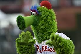 There are 259 philly mascots for sale on etsy, and they cost $16.35 on average. Phillies Mascot Hits Fan In Face With Hot Dog Sends Her To Hospital Syracuse Com