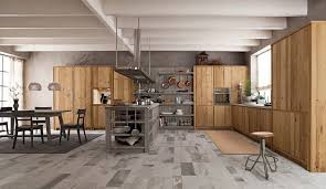 Wood and metal kitchen island paneling moderna news release. Contemporary Kitchen Maestrale M03 Scandola Wooden Stone Island